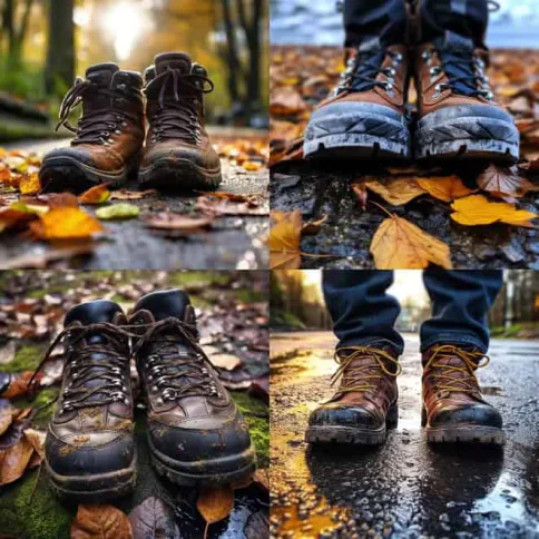 Can you wear hiking boots on pavement?