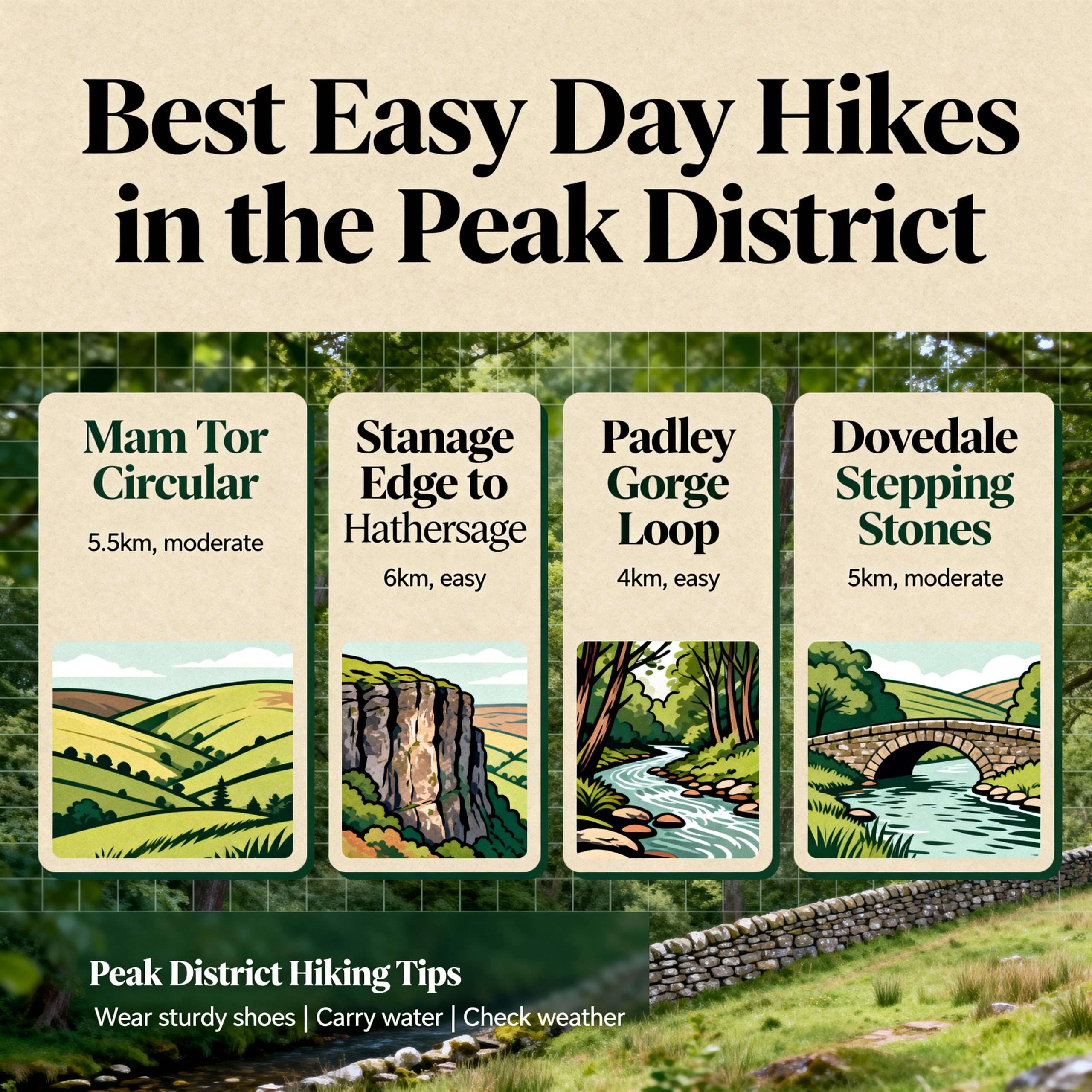 Best Easy Day Hikes in the Peak District