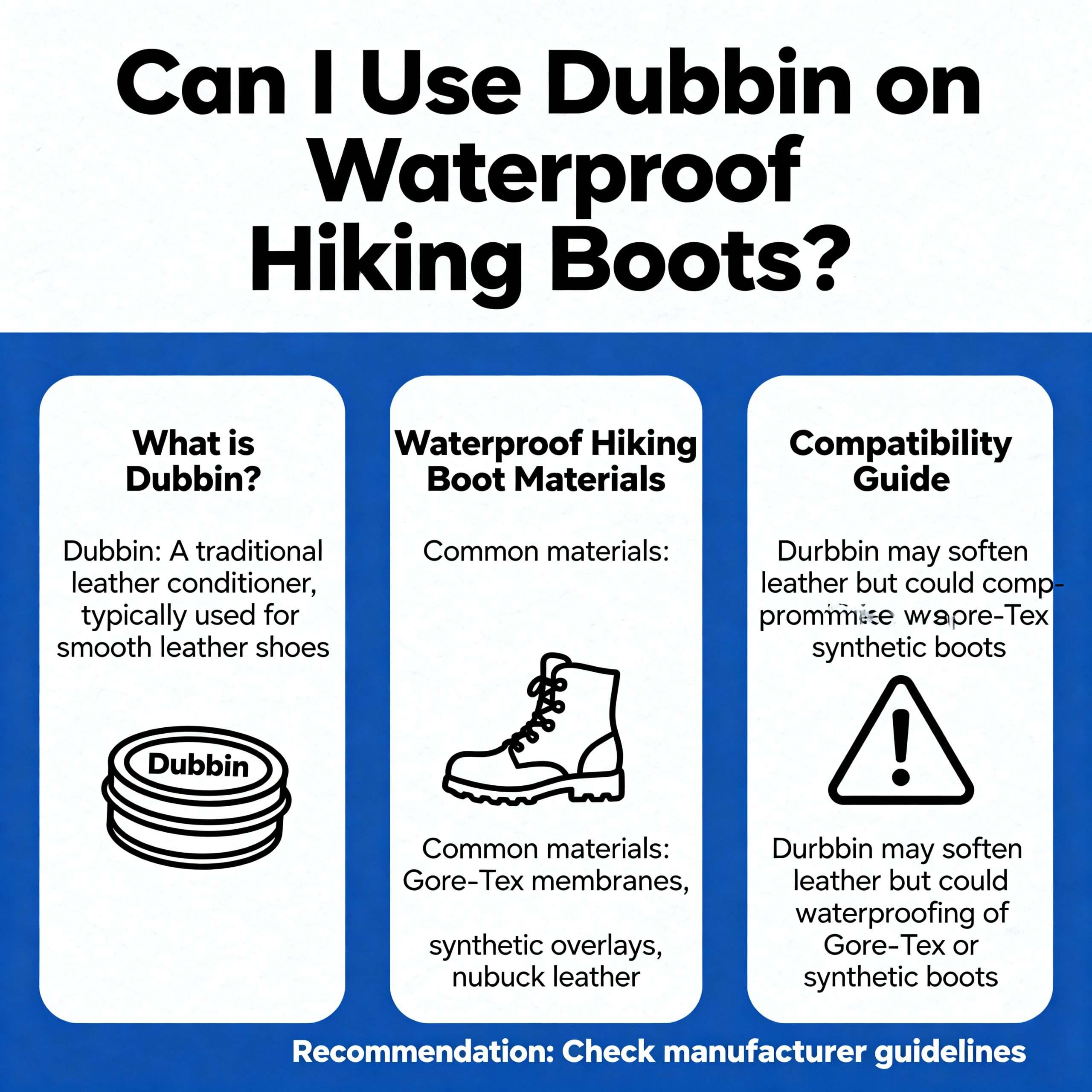 Can I Use Dubbin on Waterproof Hiking Boots