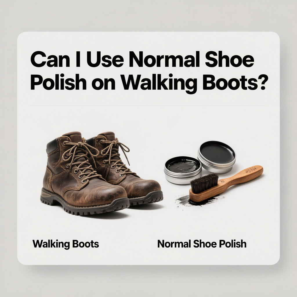 Can I Use Normal Shoe Polish on Walking Boots