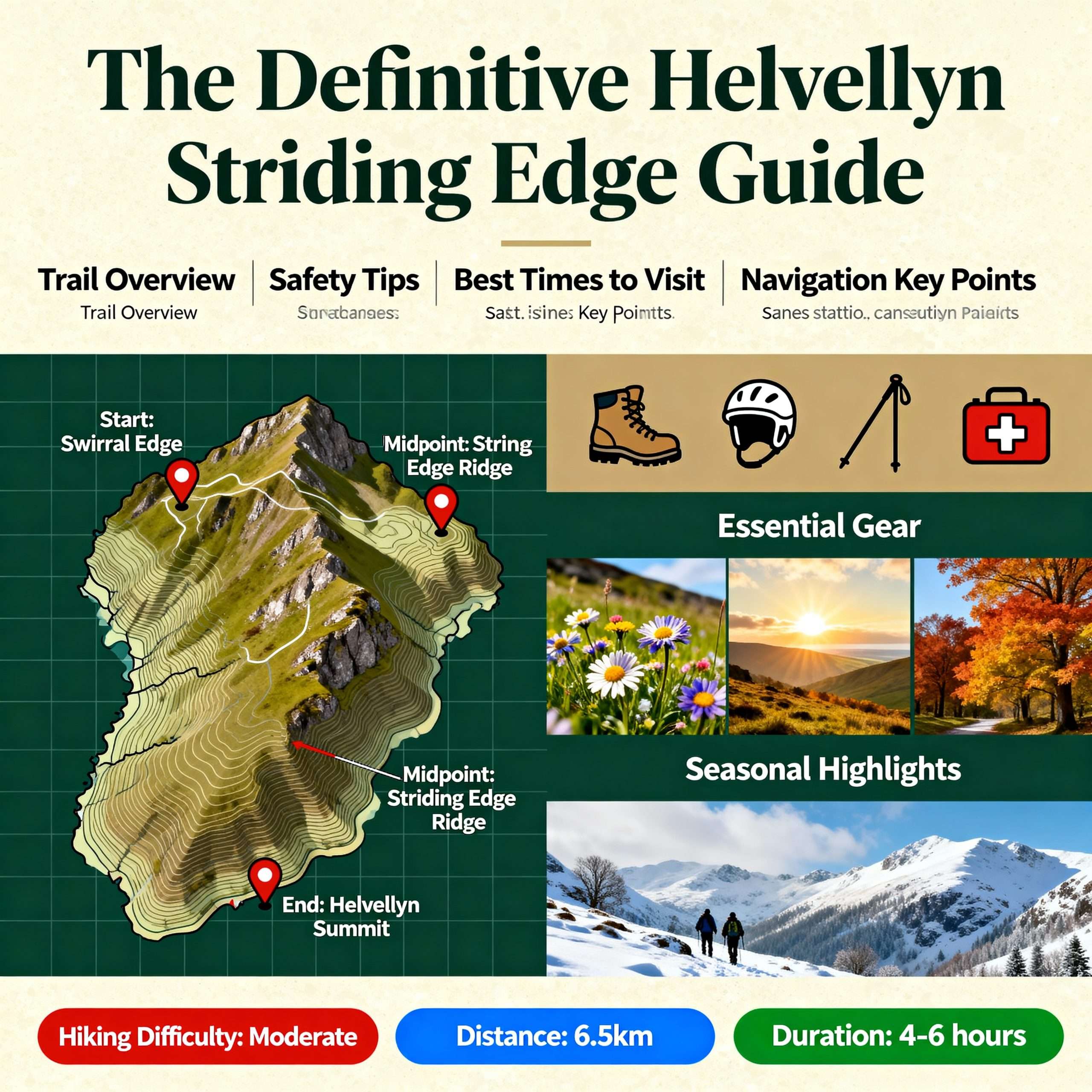 Helvellyn Via Striding Edge Guide