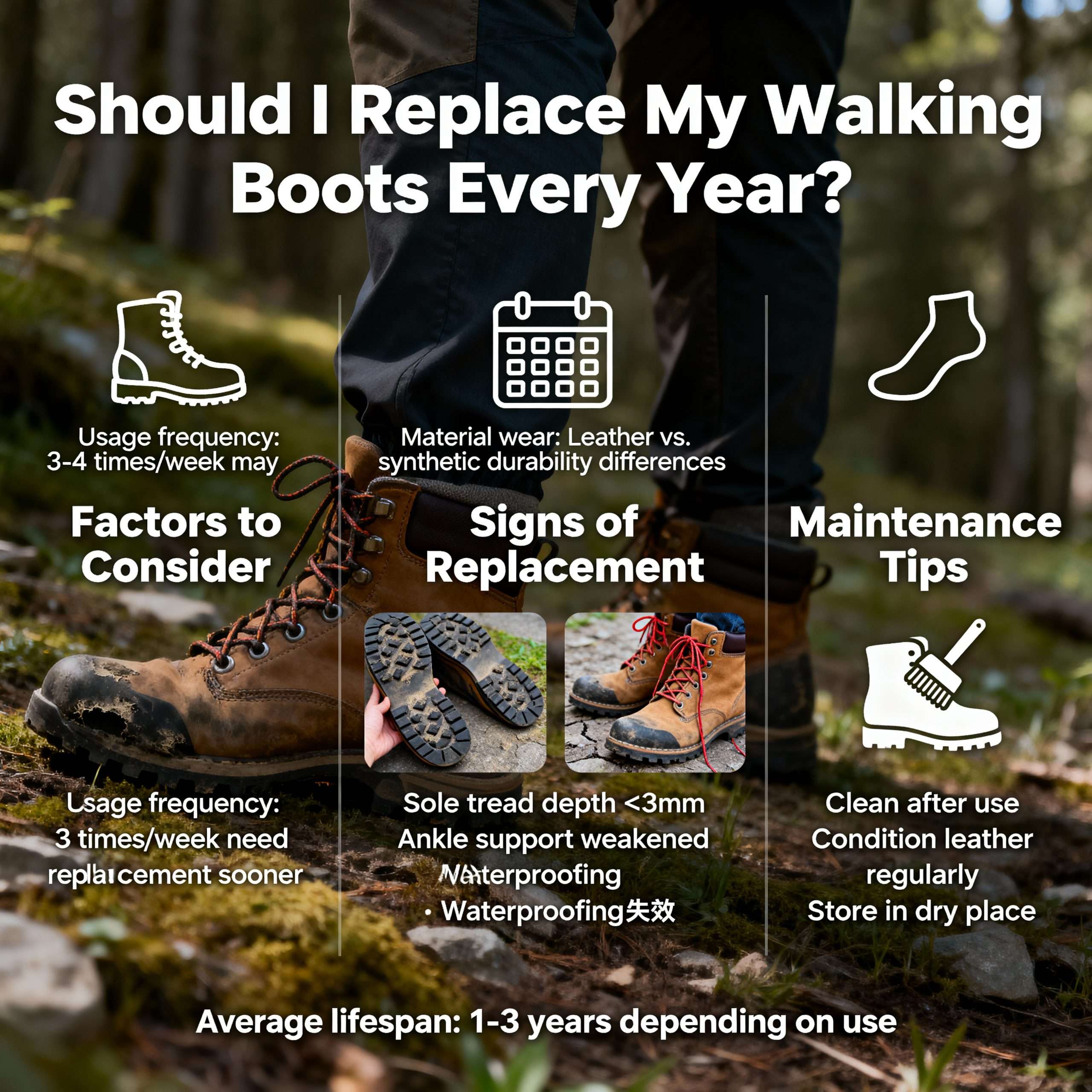 Should I Replace My Walking Boots Every Year