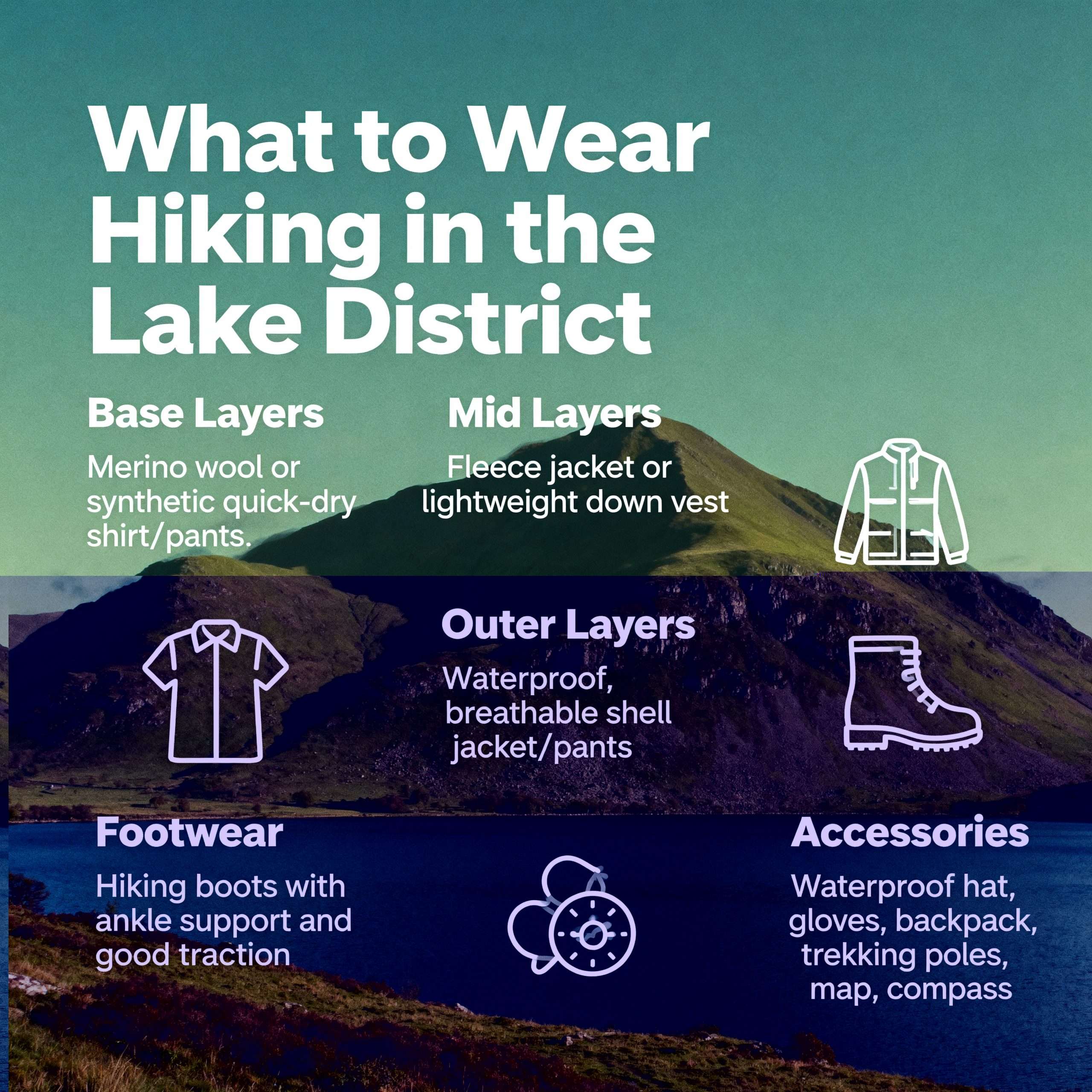 What to Wear Hiking in the Lake District