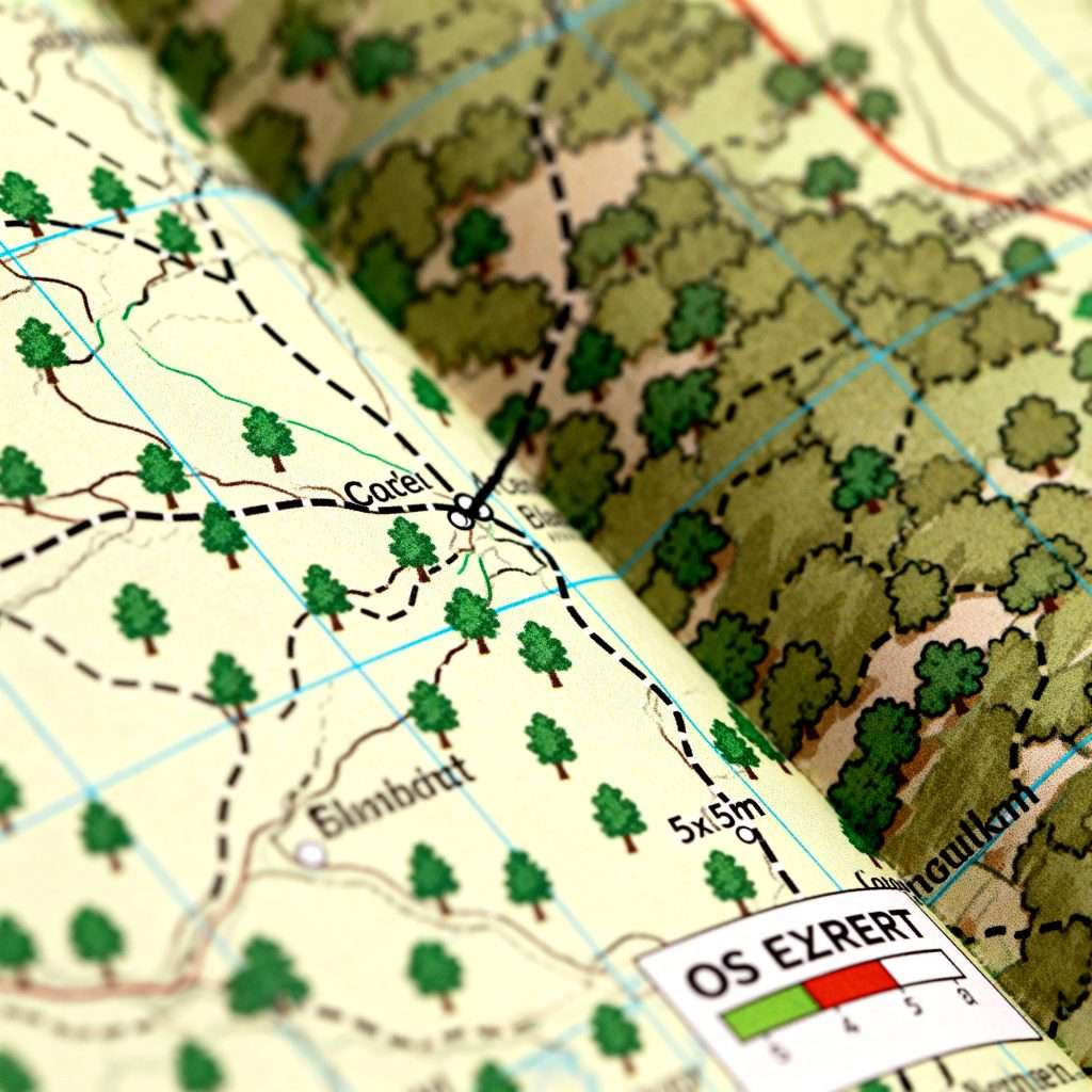 Grid References and Bearings for Hiking UK 3 Understanding grid references hiking UK on an Ordnance Survey map