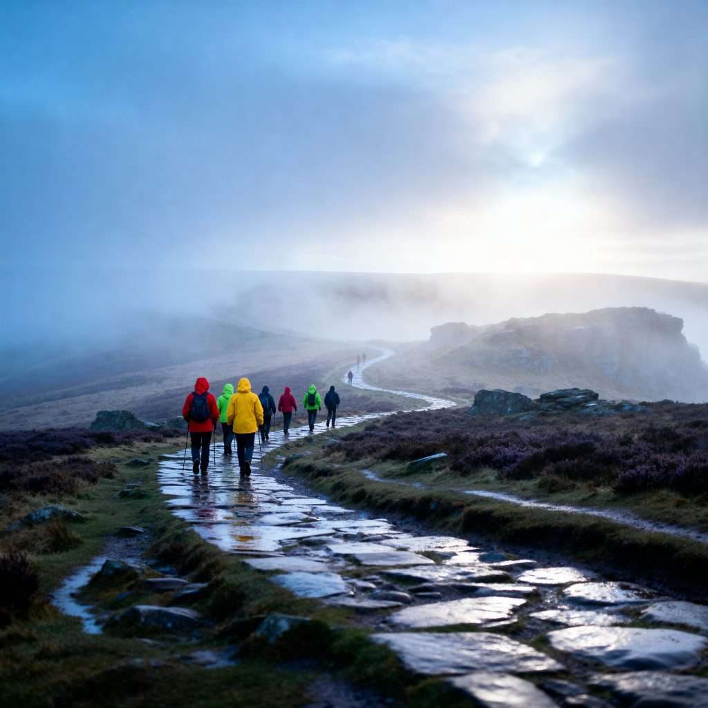 Hillwalking safety UK during changing weather conditions