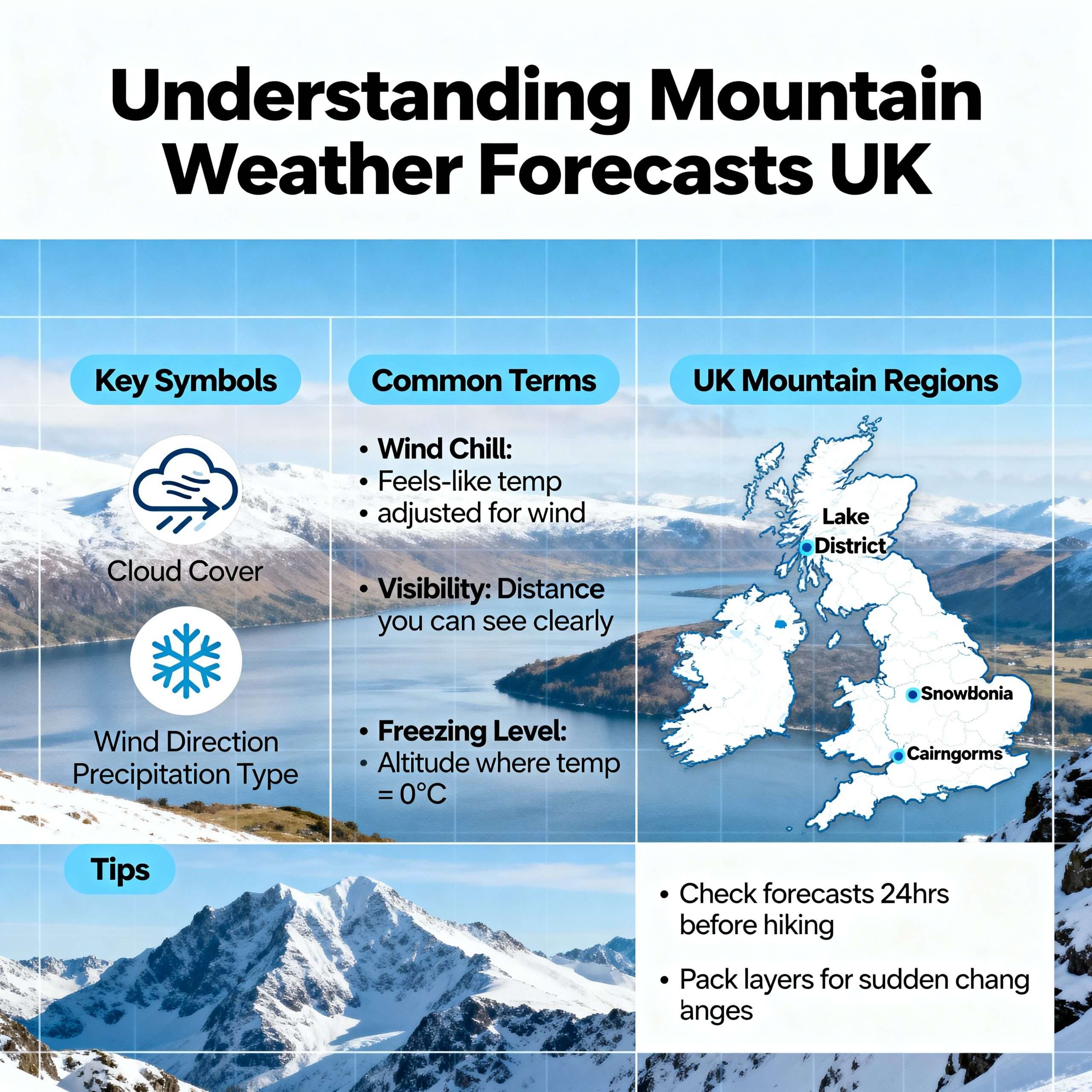 Understanding Mountain Weather Forecasts UK