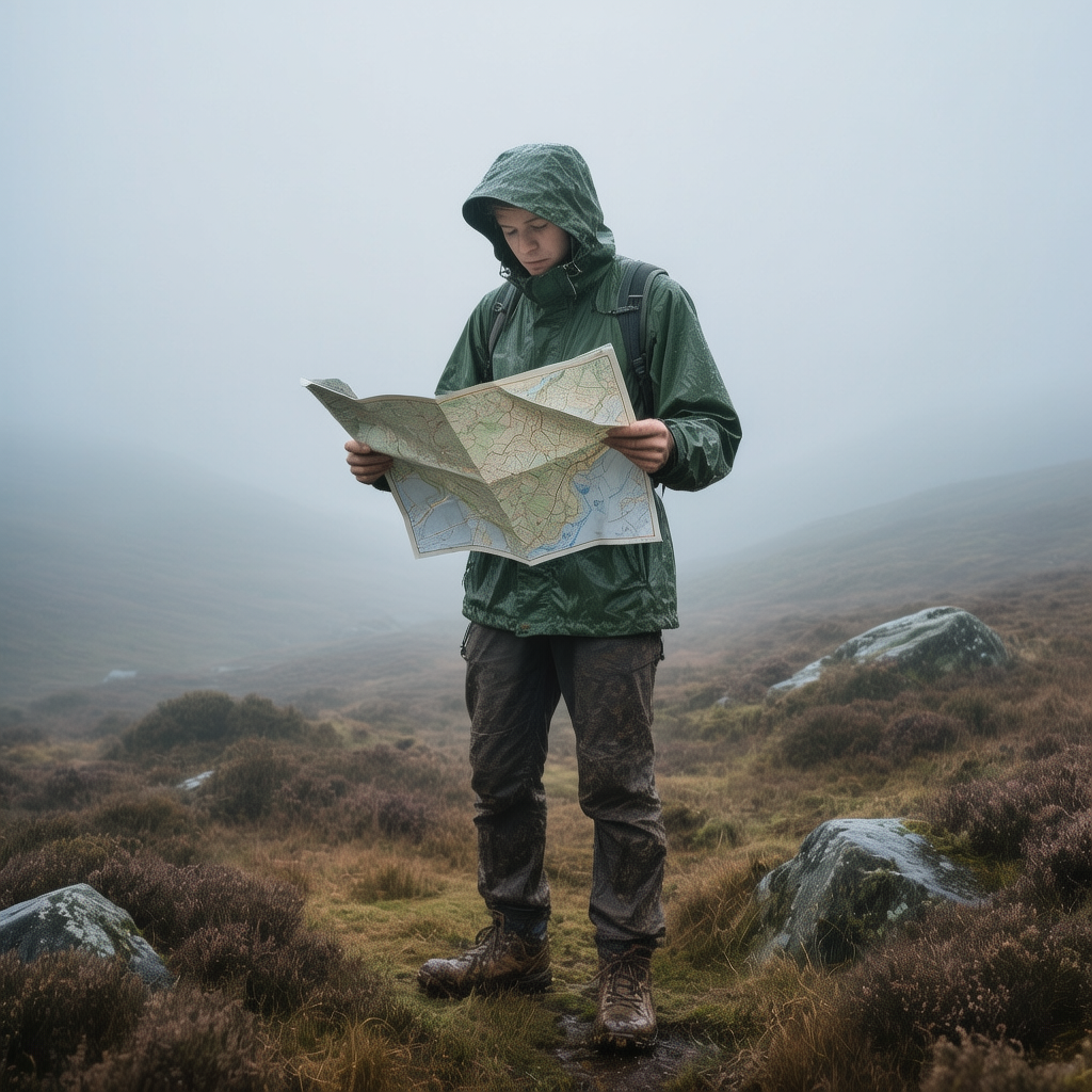 What to Do If You Get Lost Hiking UK 1 What to Do If You Get Lost Hiking UK: stopping to check the map