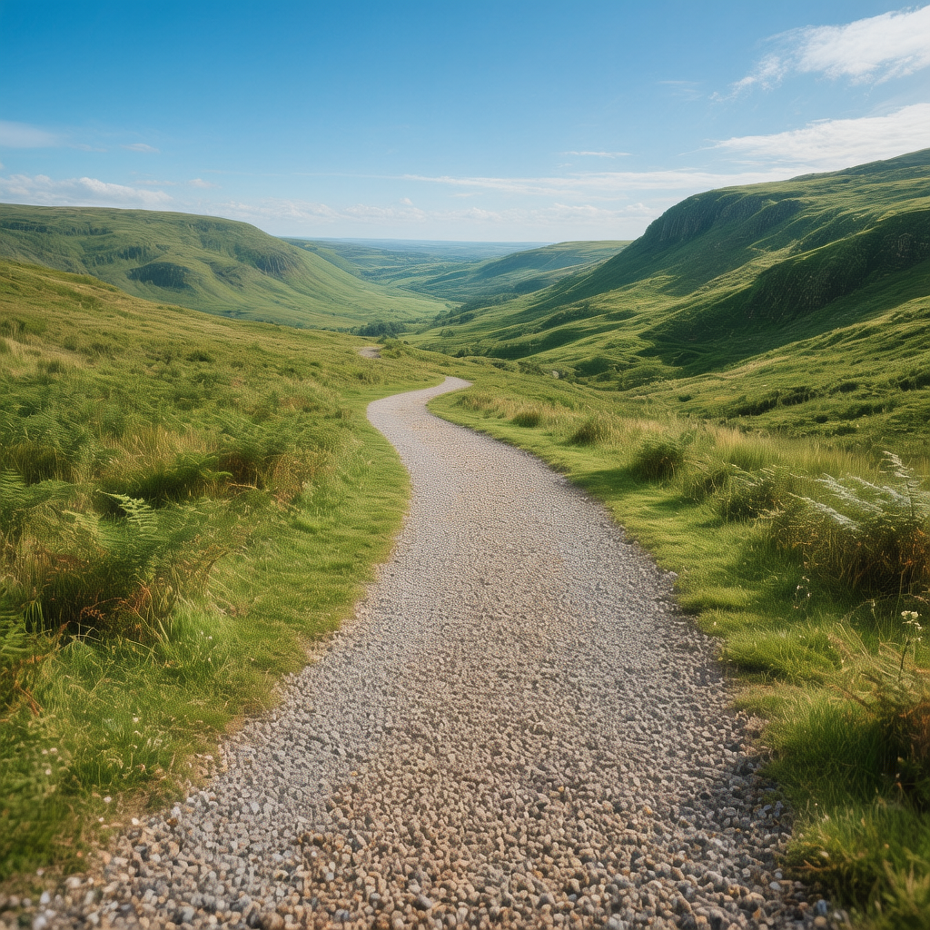 A group of families enjoying one of the best easy day hikes in the Peak District on a sunny day